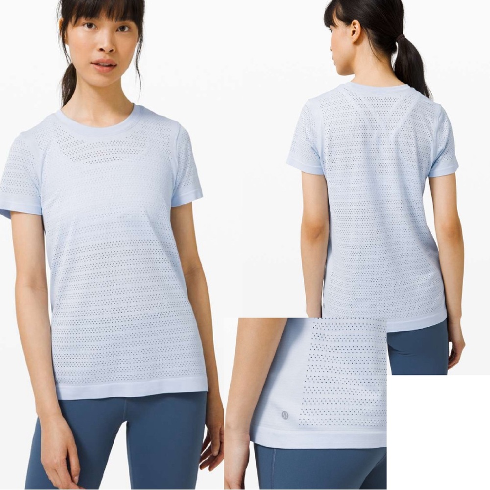 Lululemon Breeze By Short Sleeve - Daydream - no tag / single size bar (sz 4)
